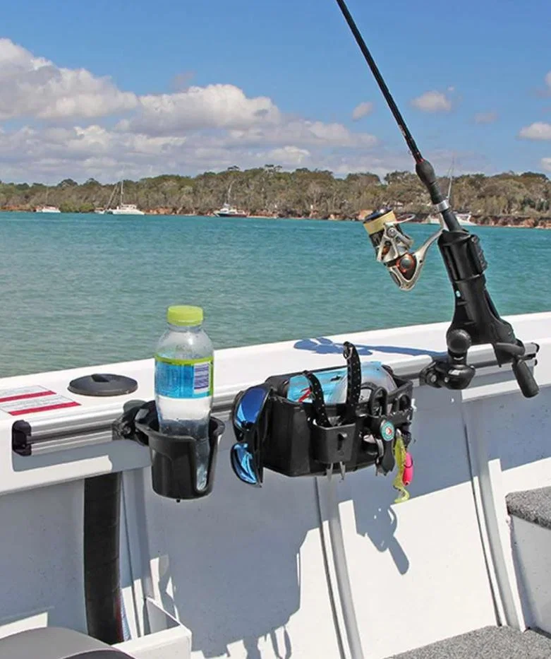 01-4156-11 – RAILBLAZA Multi Purpose Accessory Mount, Mounts Multi Function Display/ Rod Holder/ Cup - view 2